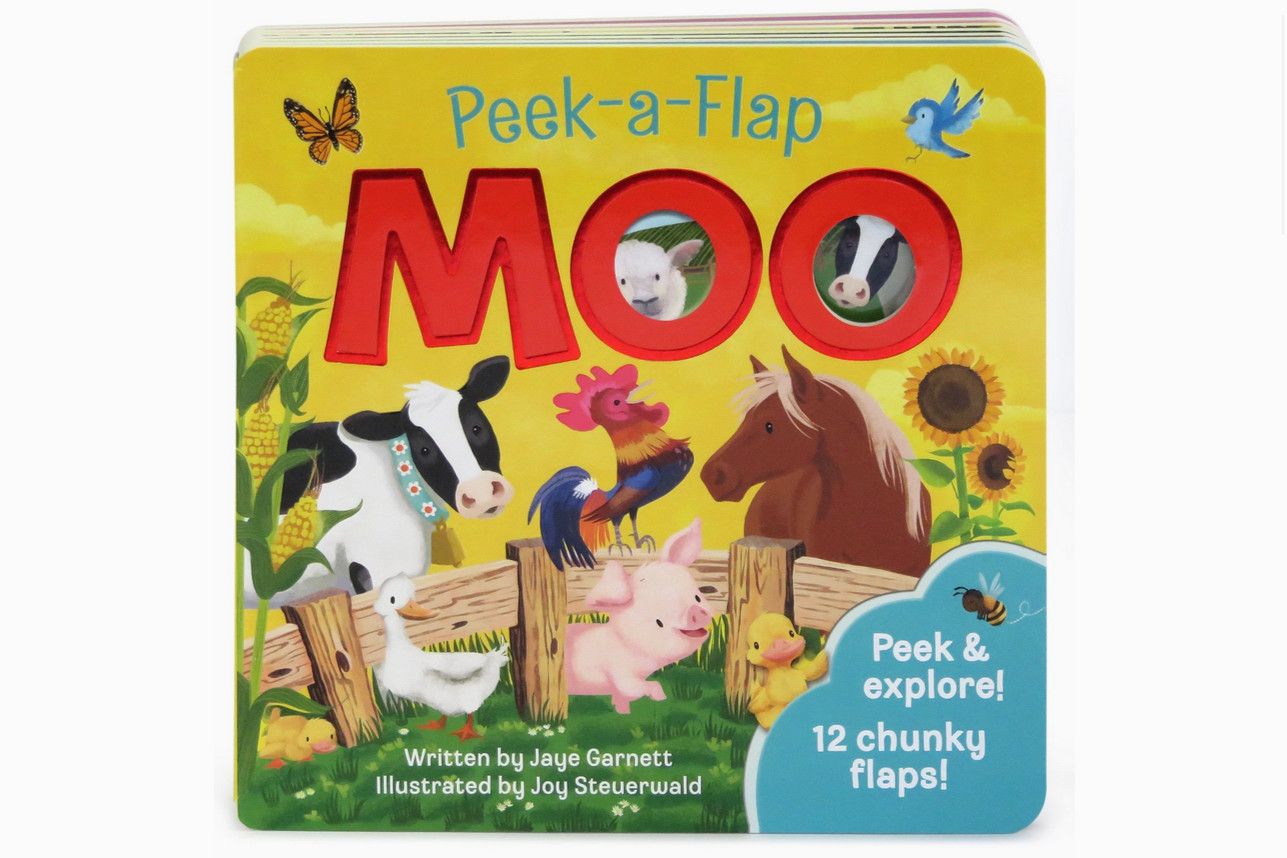 Moo Lift A Flap Farm Board Book