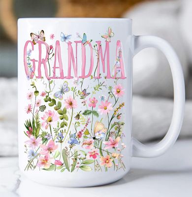 Mother's Day Wild Flowers  Coffee Mug
