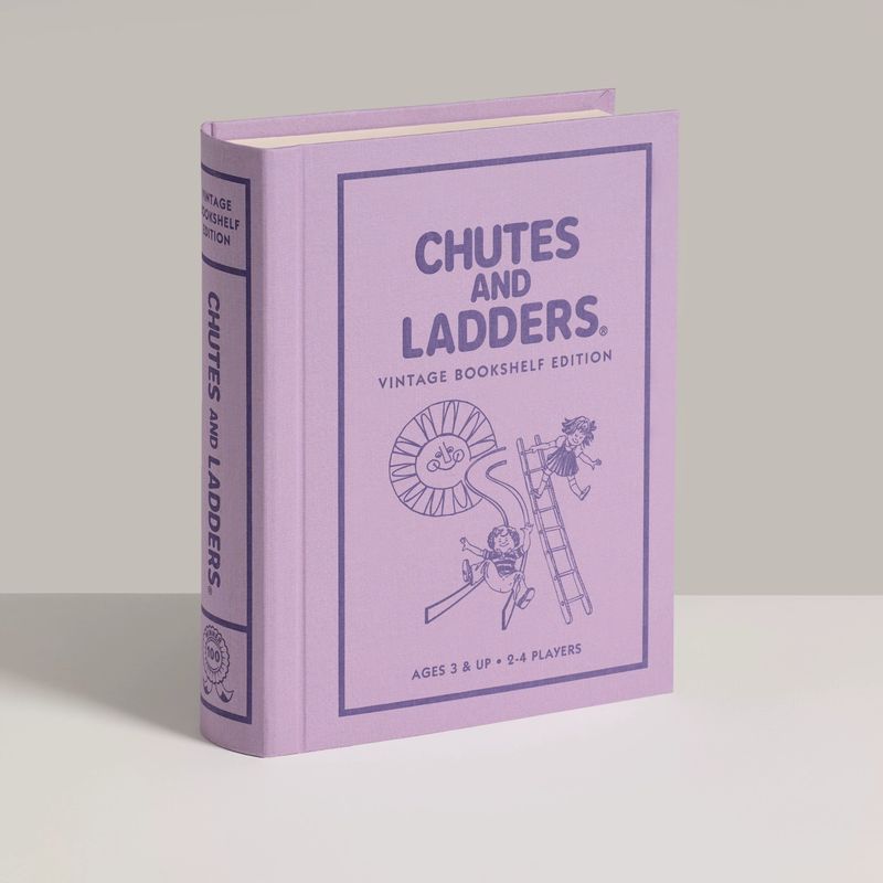 Chutes and Ladders Vintage Bookshelf Edition