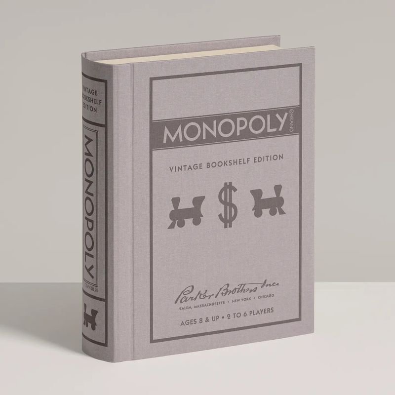 Monopoly Vintage Bookshelf Edition
