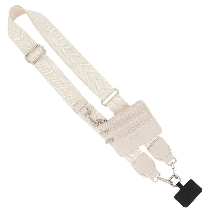 Clip &amp; Go Neutral Collection, Color: Cream w/silver