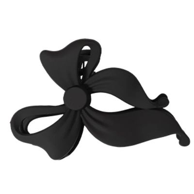 Large Bow Matte Hair Claw