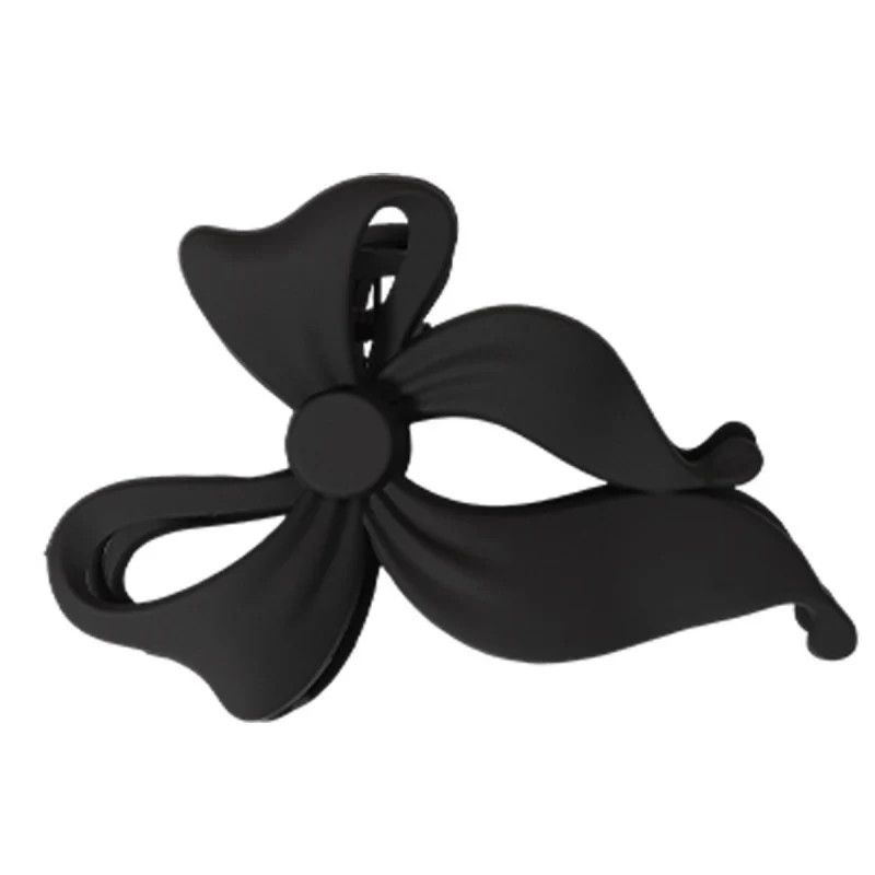 Large Bow Matte Hair Claw