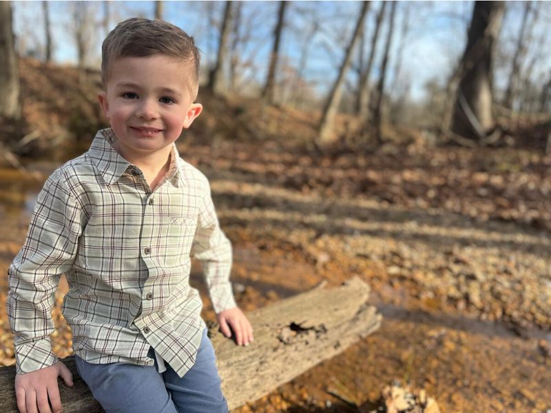 Atwood Woven Shirt-Green Plaid w/ Navy Stripe
