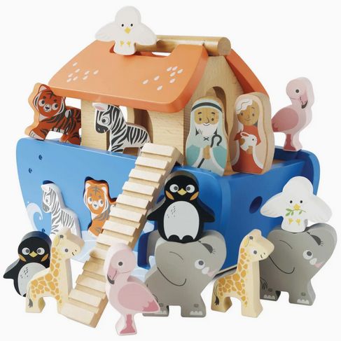 Noah's Ark &amp; Animals Shape Sorter