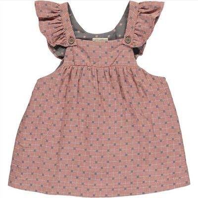 Opal Dress-Pink Check