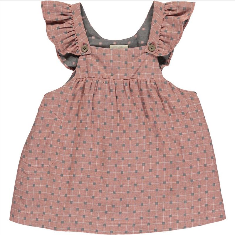 Opal Dress-Pink Check