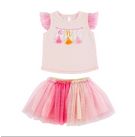 One Birthday Tutu Set 12-18 mos