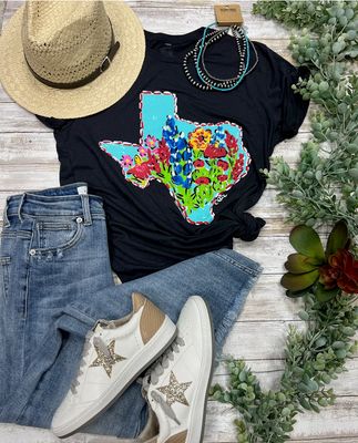 Bluebonnet Texas Tee