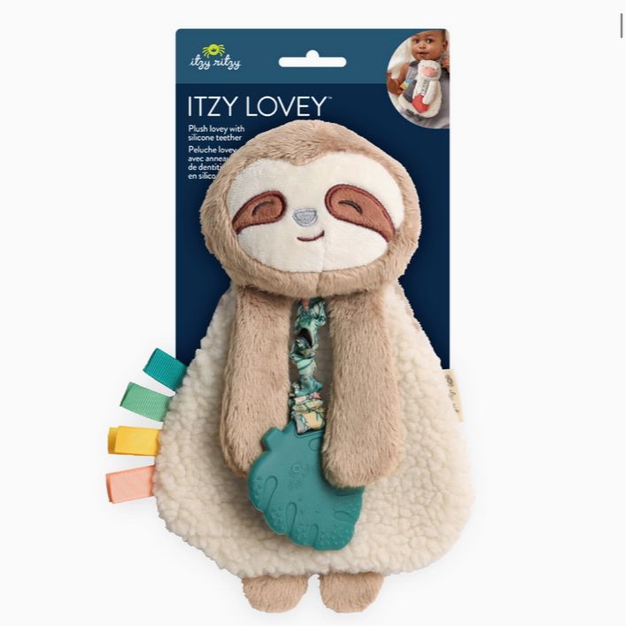 Itzy Friends Lovey Plush - Peyton the Sloth