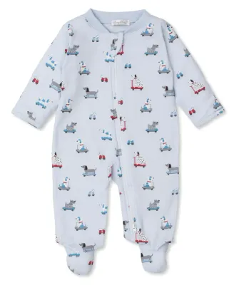 Skateboarding Pups Footie