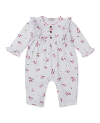 Tiny Blossoms Playsuit-Pink