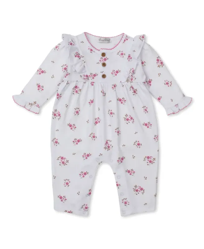 Tiny Blossoms Playsuit-Pink