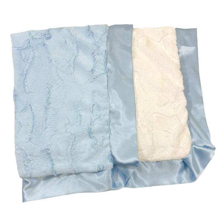 Classic Baby Boy Blue Blanket