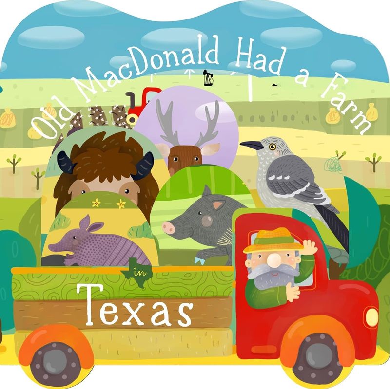 Old MacDonald Had A Farm In Texas Board Book