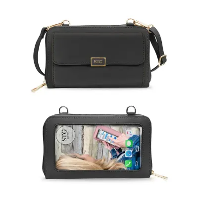 Captiva 2.0 Black RFID Crossbody