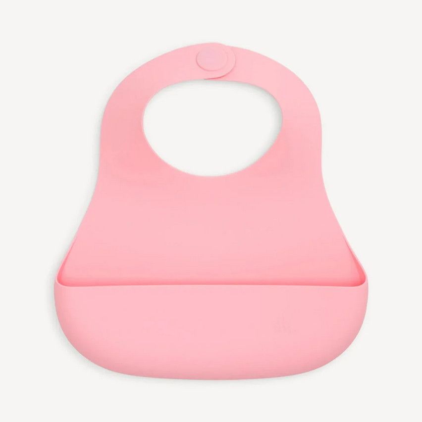 Magnetic Silicone Bib-Pink