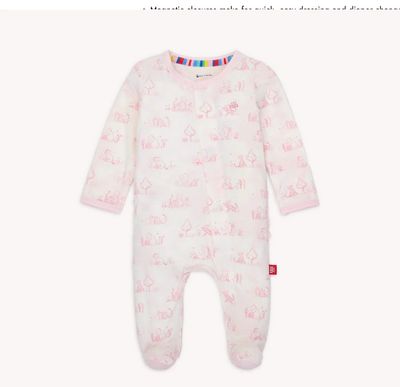 Sweeter Than Hunny Magnetic Footie w/ Ruffle