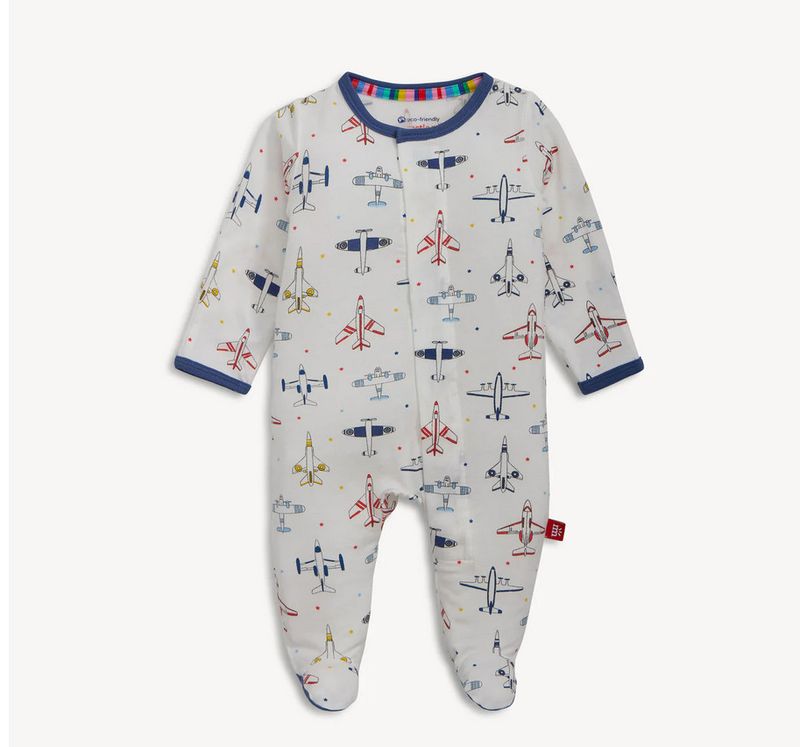 Just Plane Fun Modal Magnetic Footie