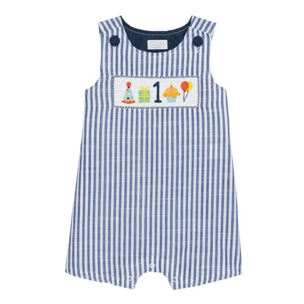 One Smocked Jon Jon, Size: 12-18 Mths