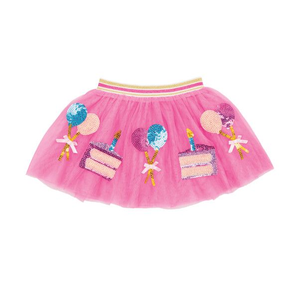 Birthday Sequin Icon Tutu, Size: S/M (12Mths-2T)