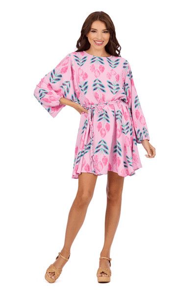 Dutton Flounce  Dress (One Size Fits Most), Color: Pink