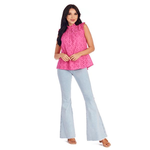 Bianca Eyelet Tank
