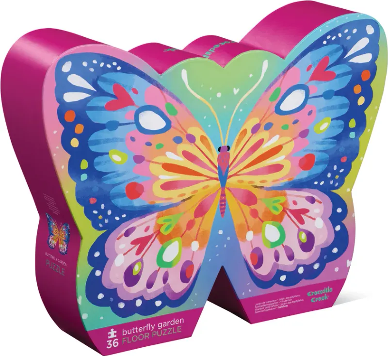 36-pc Puzzle - Butterfly Garden