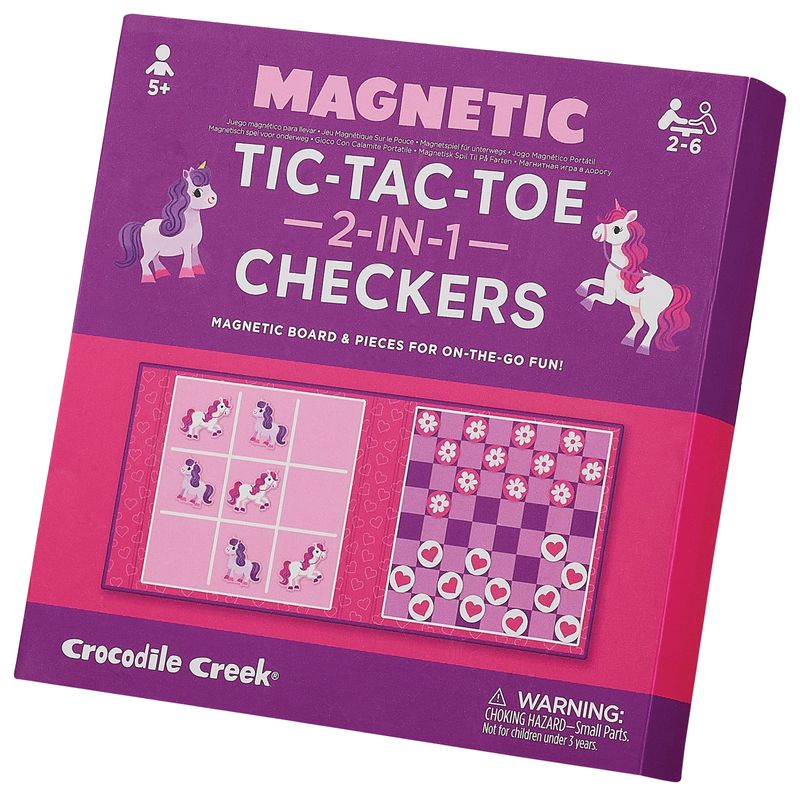 Magnetic Games - TicTacToe/Checkers Unicorn