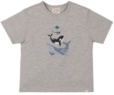 Falmouth Printed Tee - Whales