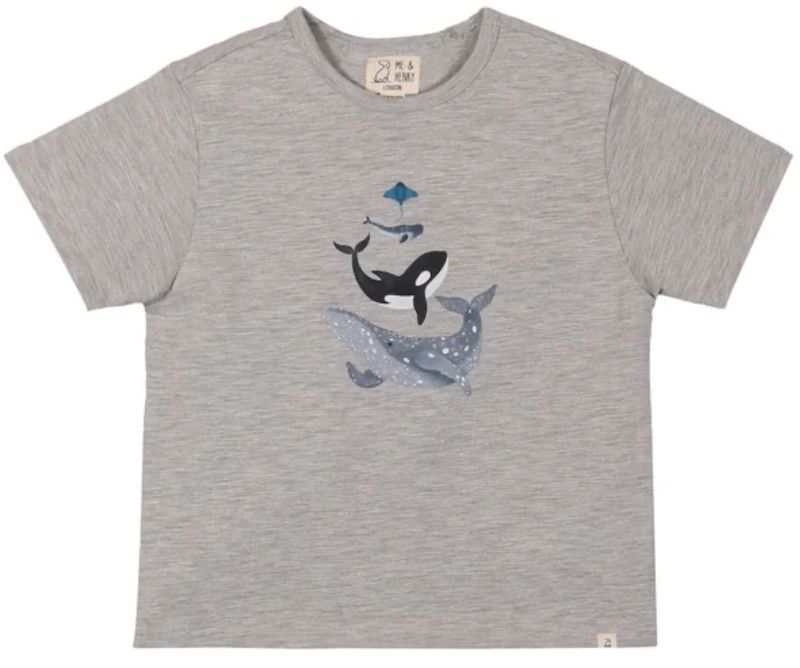 Falmouth Printed Tee - Whales