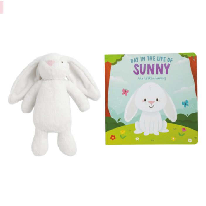 Bunny Book With Plush