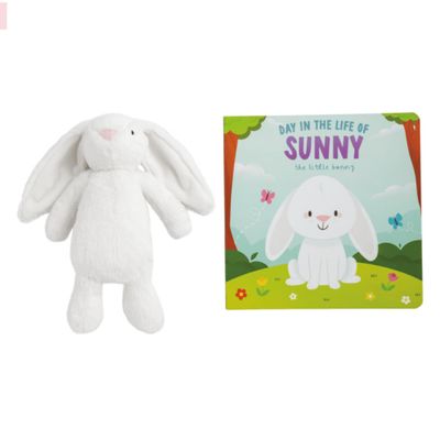 Bunny Book With Plush