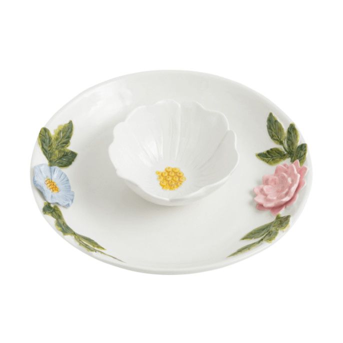Flower Chip and Dip Set
