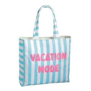 Terry Cloth Tote - Vacation Mode