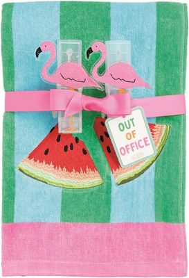 Terry Cloth Towel Set - Green