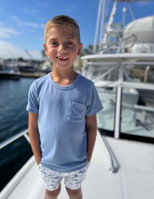 Josh  Tee - Chambray