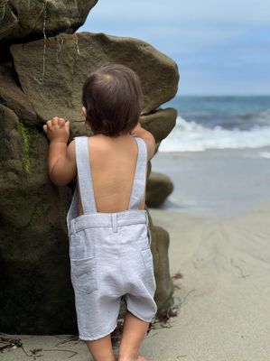 Bowline Woven Overalls - Grey