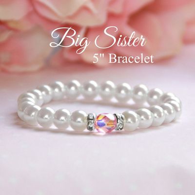 5" Big Sis Pearl w/ Pink Bracelet CJ 186
