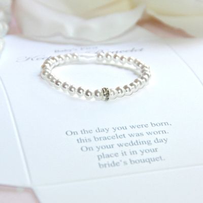 First Bracelet/Bride Keepsake Infant First Bracelet-CJ 534
