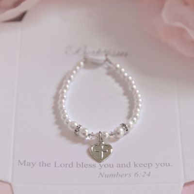 Baptism Infant Bracelet  CJ 570-4