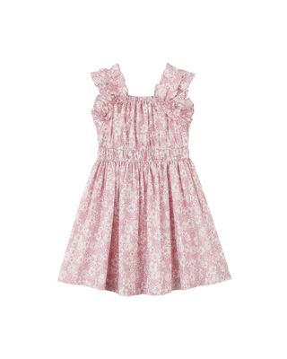 Doris Dress-Pink Large Floral