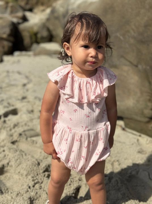 Taylor Bubble - Pink Ditsy Floral