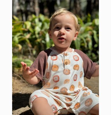 Flinn Romper - Lions