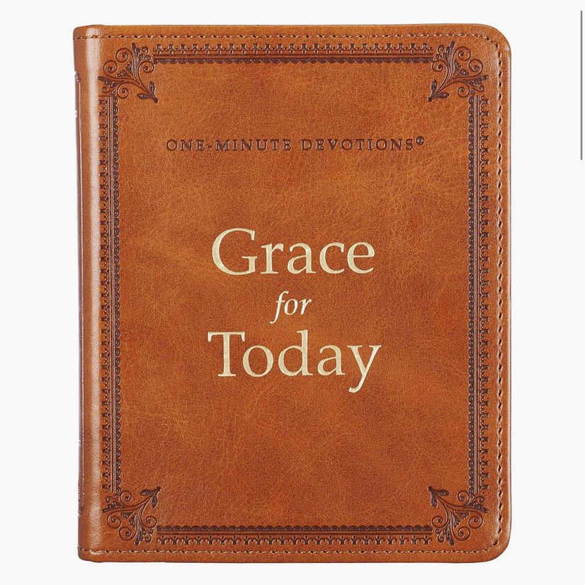 One-Minute Devotions Grace For Today Faux Leather