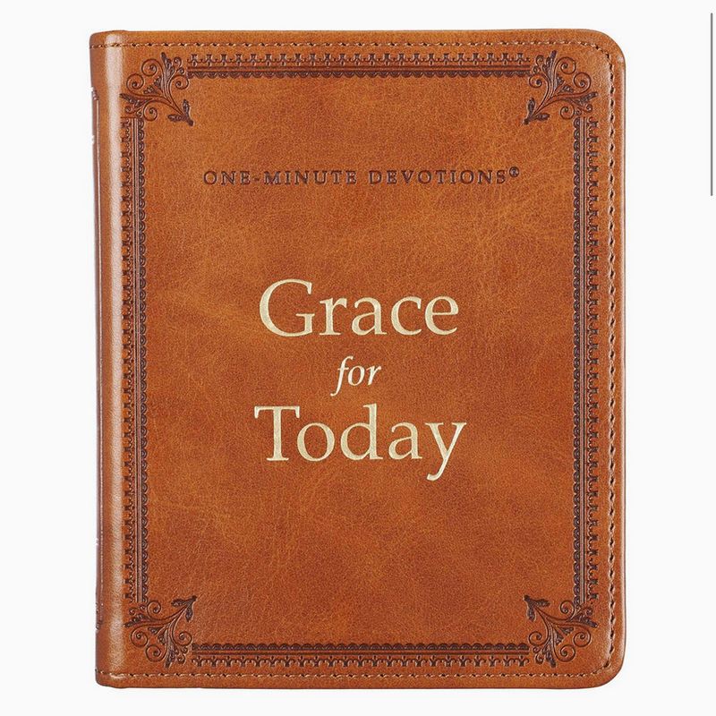 One-Minute Devotions Grace For Today Faux Leather