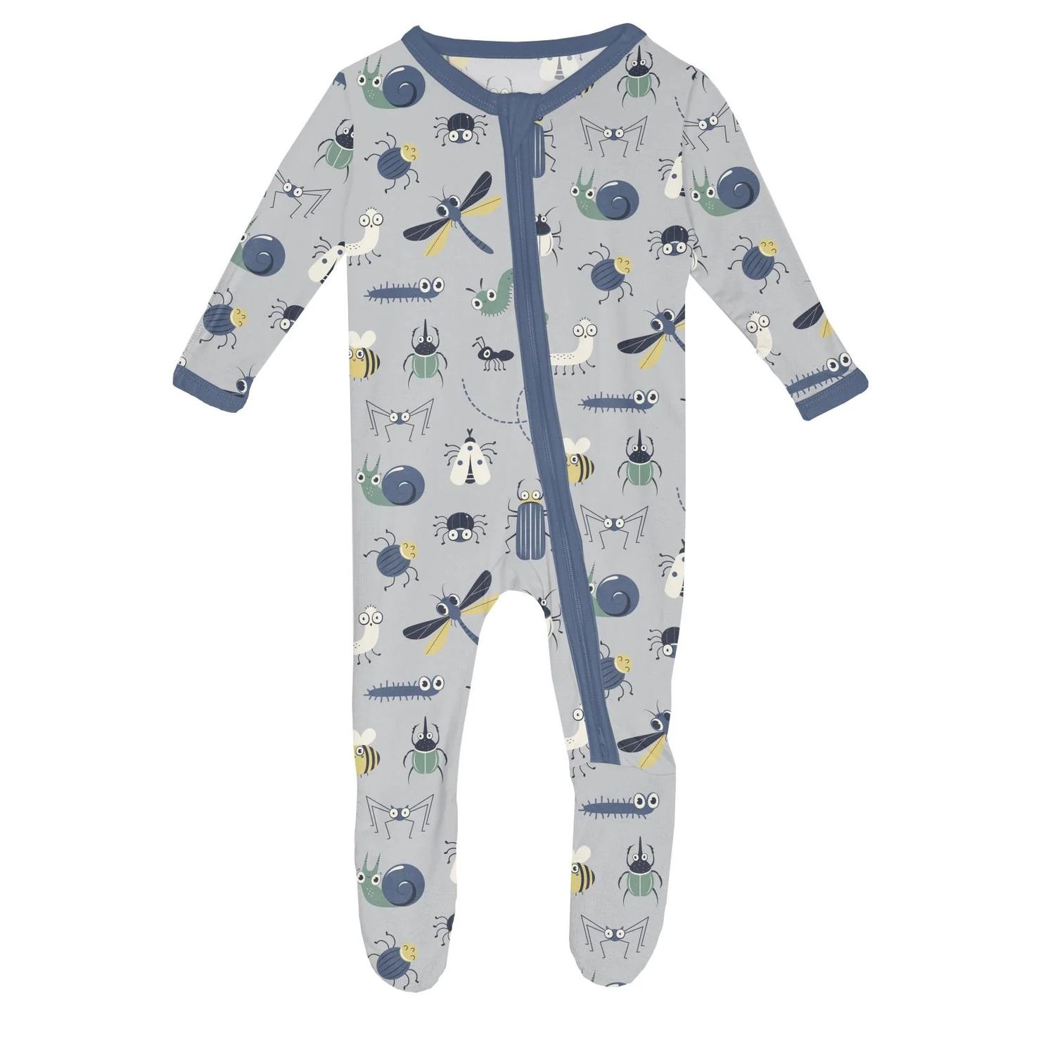 Print Convertible Coverall Dove Bugs, Size: 0-3 MTH