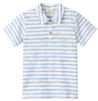 Starboard Whales Printed Polo