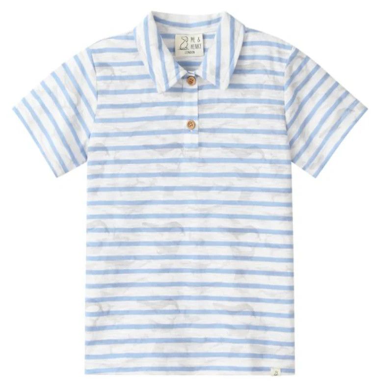 Starboard Whales Printed Polo