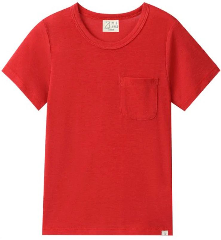 Josh Tee - Red, Size: 2-3 yr
